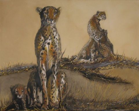 famille de guepards